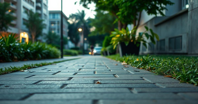 Piso Drenante para Calçada: Vantagens e Aplicações